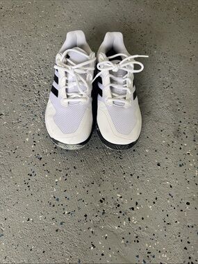 adidas White and Black Men's Athletic Shoes